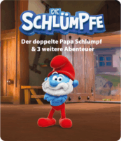 Tonies Hupikék törpikék A dupla Hupikék törpikék és 3 másik Hupikék törpikék kaland Hangoskönyv figura - Német