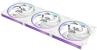 Zalman ZM-DF120 A3 ARGB PWM 120mm rendszerhűtő ventilátor 3db - Fehér