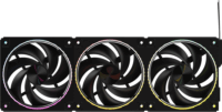 Zalman ZM-DF120 A3 ARGB PWM 120mm rendszerhűtő ventilátor 3db - Fekete