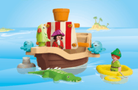 Playmobil 71769 Junior & Disney Pán Péter kalózhajója vízpermetező mókával