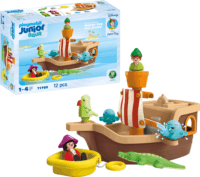 Playmobil 71769 Junior & Disney Pán Péter kalózhajója vízpermetező mókával