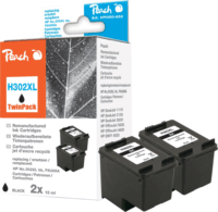 Peach (HP 302XL) TwinPack Utángyártott tintapatron - Fekete