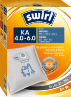 Swirl KA 4.0-6.0 Kärcher/ Einhell Száraz /nedves porszívó porzsák (3 db / csomag)
