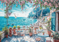 Schmidt Spiele 58884 Tengerparti terasz 1000 darabos puzzle