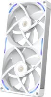 NZXT Performance Fan F280X 140mm PWM RGB Rendszerhűtő ventilátor 2db - Fehér
