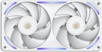 NZXT Performance Fan F280X 140mm PWM RGB Rendszerhűtő ventilátor 2db - Fehér