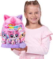 Zuru Rainbocorns Eggzania Kitty Mania Meglepetés Plüssfigura 30 cm