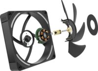 NZXT Performance Fan F120X 120mm PWM RGB Rendszerhűtő Ventilátor - Fekete