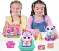 Zuru Pets Alive Pet Shop Szülinapi Meglepetés Kisállat Plüssfigura 15cm