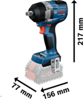 Bosch GDS 18V-750 C Professional Akkus Ütvecsavarozó + 2x18V Akku + Koffer