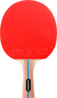 Hudora 76291 Asztalitenisz PingPong Ütő - Fekete / Piros