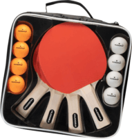 Hudora 76312 Asztalitenisz PingPong Ütő készlet - Piros / Fekete