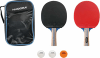 Hudora 76309 Asztalitenisz PingPong Ütő Készlet - Fekete / Piros