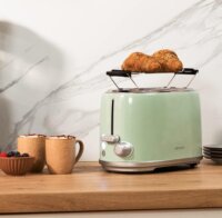 Cecotec 1000 Retro 2 szeletes kenyérpirító 980W - Zöld