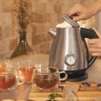 Cecotec Thermosense 620 Retro Vízforraló 1.7L 2200 Watt - Inox