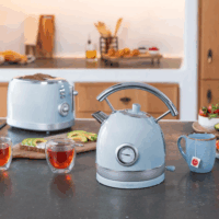 Cecotec Thermosense 420 Vintage Vízforraló 1.8L 2200 Watt - Világoskék