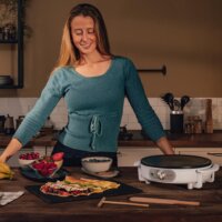 Cecotec 8034 Fun Creepy Elektromos palacsinta készítő Ø 30cm 1200 Watt