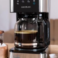 Cecotec Coffee 66 Drop & Touch Filteres kávéfőző 950 Watt - Fekete / Átlátszó