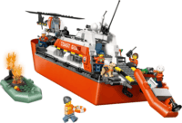 LEGO 60504 City - Parti Őrség Mentőcsónak És Helikopter