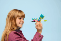 LEGO 31384 Creator - 3 az 1-ben Vadon Élő Állatok - Kolibri Építőjáték