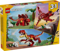 LEGO 31379 - 3 az 1-ben Veszedelmes Dinoszaurusz