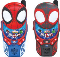 VTech Pókember és szuper barátai 2 darabos Walkie-Talkie szett - Piros/Kék
