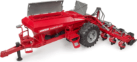 Bruder Horsch Maestro 8CX egymagos vetőgép 1:16 - Piros
