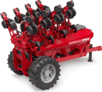 Bruder Horsch Maestro 8CX egymagos vetőgép 1:16 - Piros