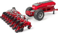 Bruder Horsch Maestro 8CX egymagos vetőgép 1:16 - Piros