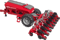 Bruder Horsch Maestro 8CX egymagos vetőgép 1:16 - Piros