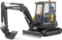 Bruder Volvo ECR40 kompakt kotrógép - Fekete