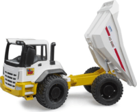 Bruder Roadmax dömper Játékautó 42cm - Fehér/Sárga