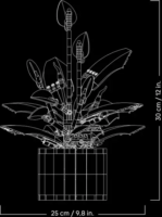 LEGO 11504 Botanicals - Vitorlavirág