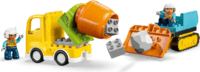 LEGO 10476 Duplo Town - 3 az 1-ben Építkezés Munkagépekkel