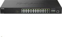 D-Link DMS-1250-28P/E Smart Managed 28-port PoE Rack/Asztali Switch