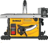 DeWalt DWE7485RS-QS Elektromos Asztali Körfűrész Ø210mm 1850W + Állvány
