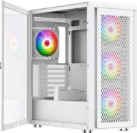 Silentware Air 100 Midi Torony Számítógéphéz + 4db 120mm ventilátor - Fehér