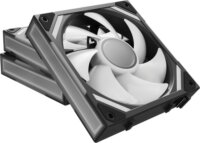 Alpenföhn WingBoost 4 120mm PWM RGB Rendszerhűtő Ventilátor 3db - Fekete