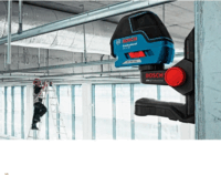 Bosch GLL 3-50 Professional Elemes Keresztlézeres szintező max 50m - Fekete/Kék