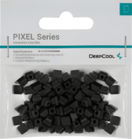DeepCool PIXEL BK Számítógépház Szilikon Pixel Dekoráció 100db - Fekete