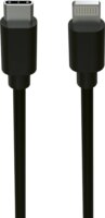 Ansmann USB-C apa - Lightning apa 2.0 Iphone Adat és Töltőkábel 1,2m - Fekete