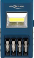 Ansmann WL180B Elemes LED Munkalámpa Bittartóval 200 lumen - Kék