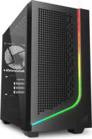 Sharkoon J1000 ARGB Midi Torony Számítógépház - Fekete