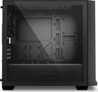 Sharkoon J1000 ARGB Midi Torony Számítógépház - Fekete