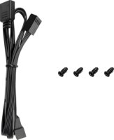 DeepCool FL12 SE 120mm PWM RGB Rendszerhűtő Ventilátor - Fekete