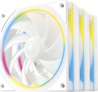 DeepCool FL12 SE 120mm PWM RGB Rendszerhűtő Ventilátor 3db - Fehér