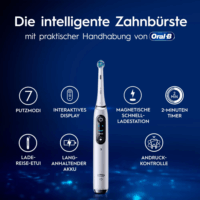 Braun Oral-B iO Series 9 Luxe Edition Forgó-Oscilláló Elektromos Fogkefe - Fehér