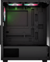 Aerocool Pivot-G-BK-v3 Midi Torony Számítógépház - Fekete