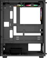 Aerocool Pivot-G-BK-v3 Midi Torony Számítógépház - Fekete