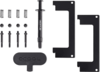 Alphacool Eisblock XPX Pro 1U CPU Vízhűtő Blokk (Socket 4926) - Fekete